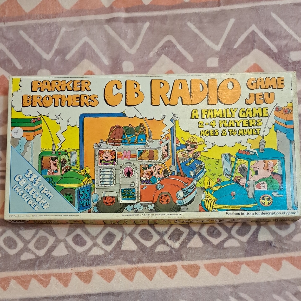Vintage CB Radio Game by Parker Brothers